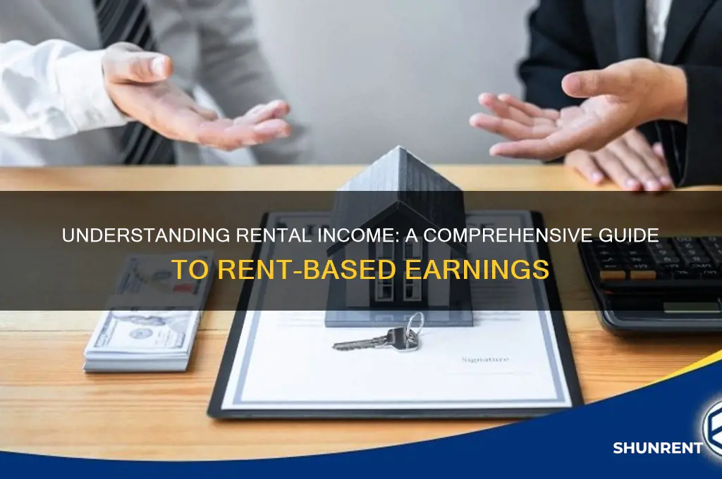 what type of income is received through rent brainly
