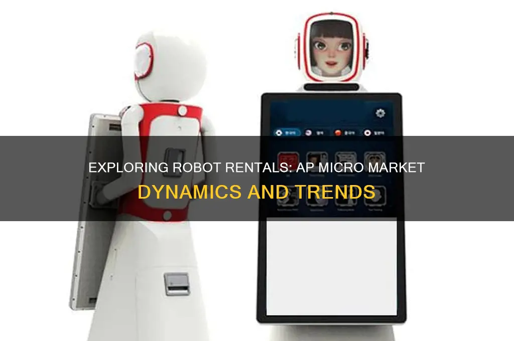what type of market rents robots ap micro