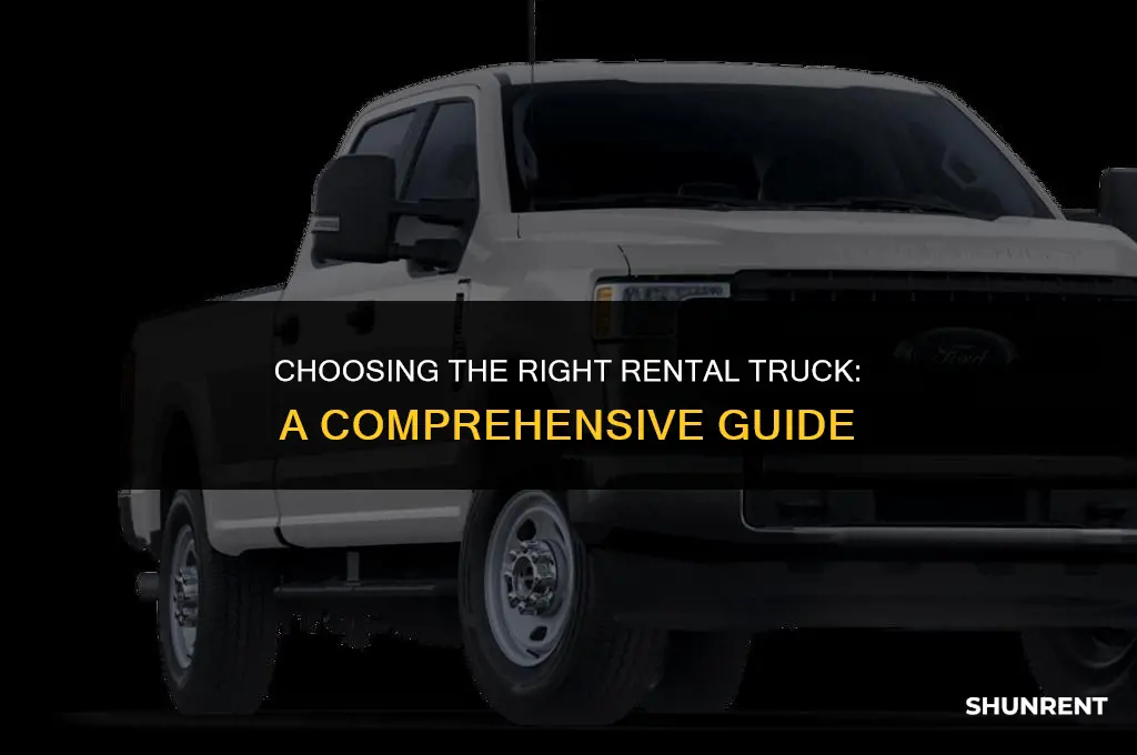 what type of trucks do you rent