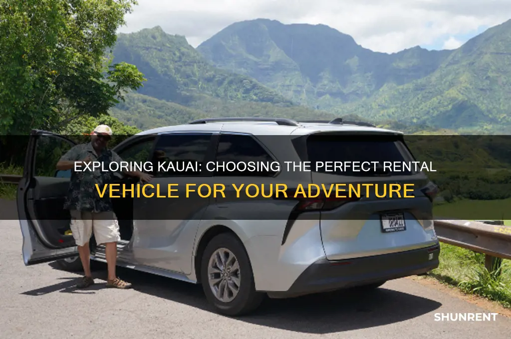 what type of vehicle to rent on kauai