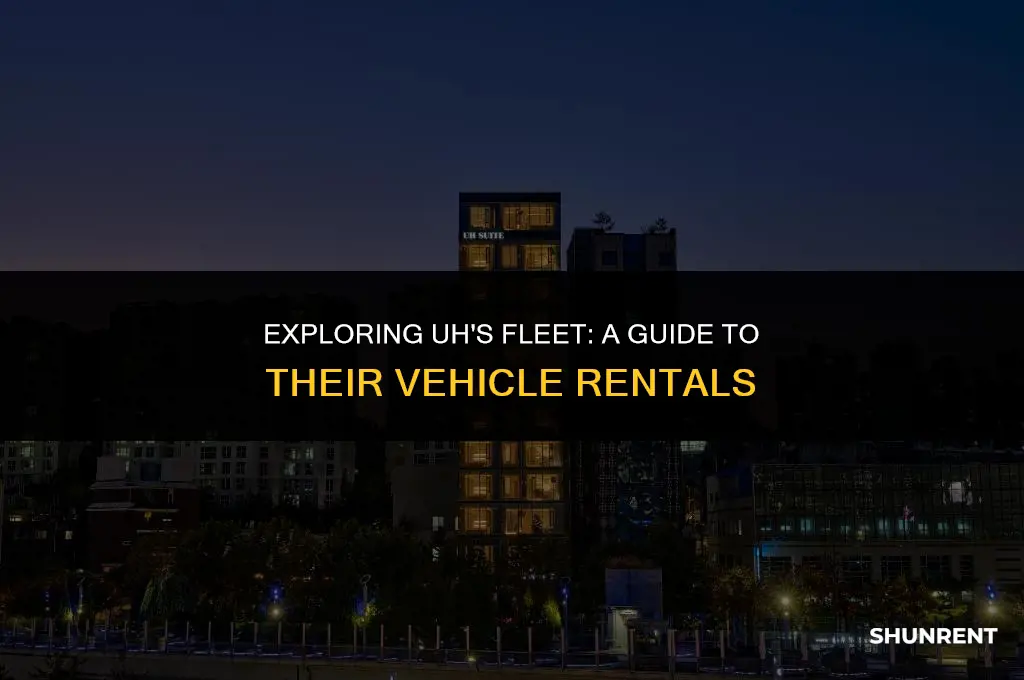 what type of vehicles does uh rent