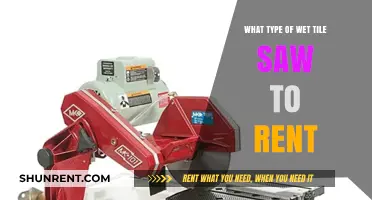Choosing the Right Wet Tile Saw Rental for Your Project