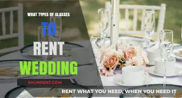 Choosing the Perfect Glasses for Your Wedding Reception