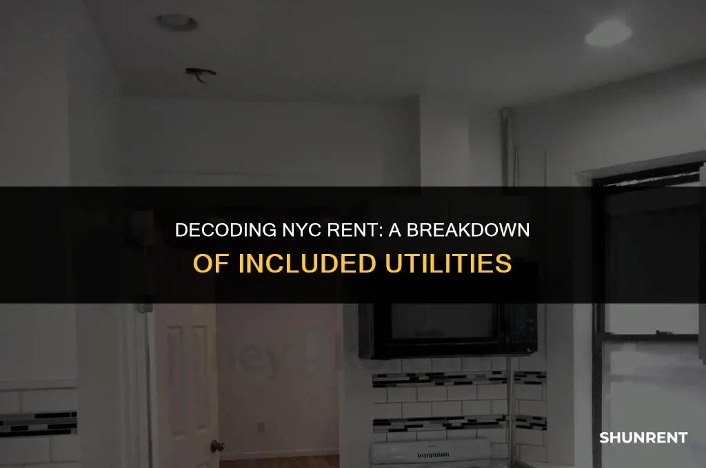 what utilities are included in nyc rent