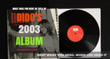 Exploring Dido's 2003 Album: Unveiling the Rented Title Mystery