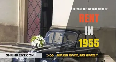 1955 Rent Prices: Uncovering the Average Cost of Housing