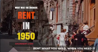 Exploring the Past: What Was the Average Rent in 1950?