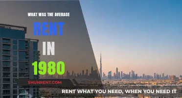 Exploring the Past: What Was the Average Rent in 1980?