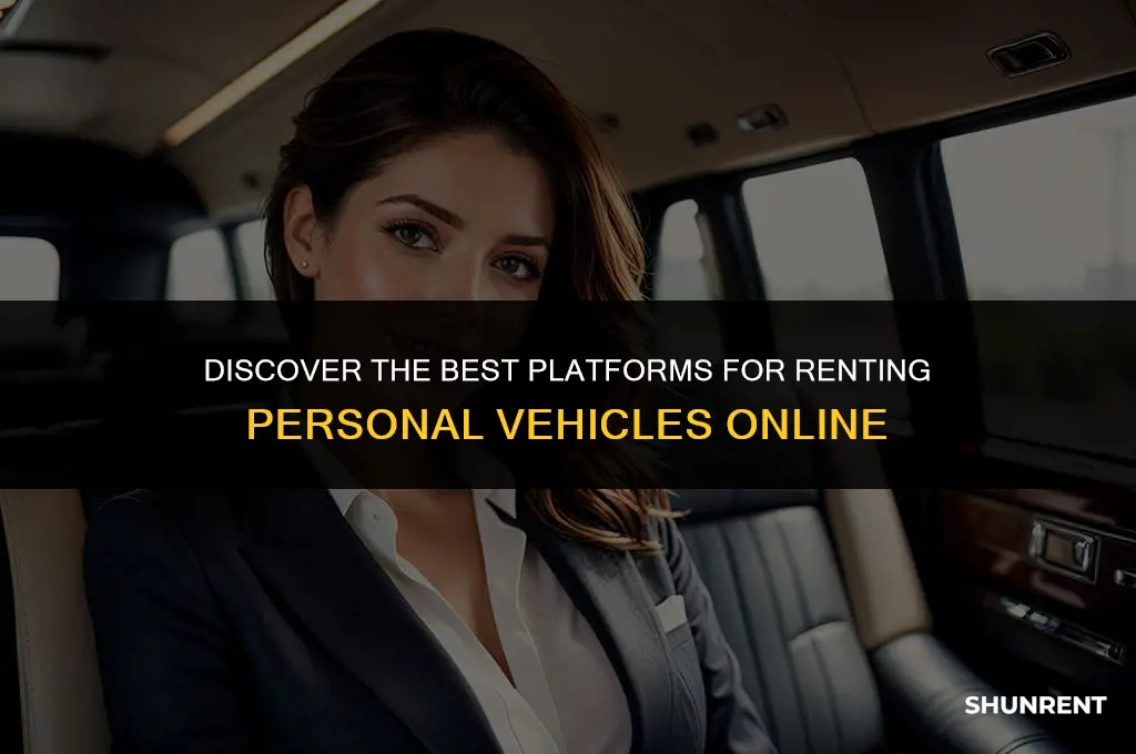 what website lets you rent personal vehicles
