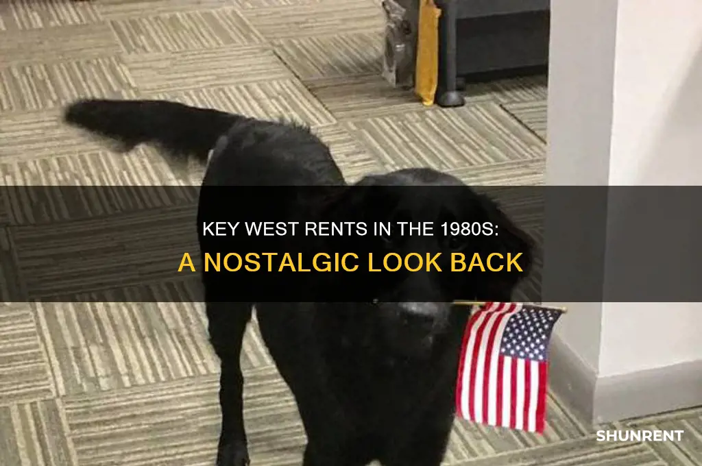 what were rents like in key west in the 1980s