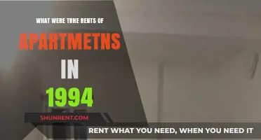 1994 Apartment Rents: A Look Back at Housing Costs