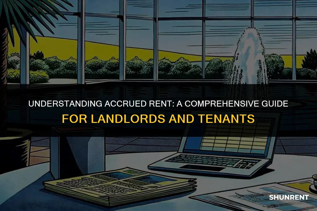 what would accrued rent be considered as