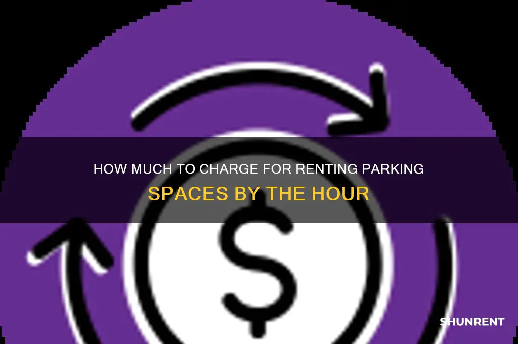 what would one charge to rent parking spaces by the