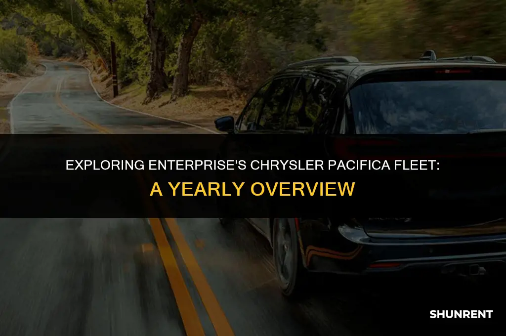 what year chrysler pacifica does enterprise rent