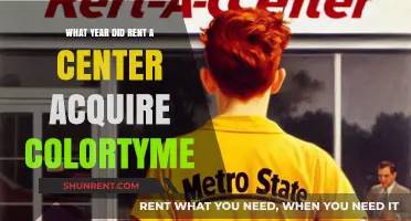When Did Rent-A-Center Acquire Colortyme: A Historical Overview