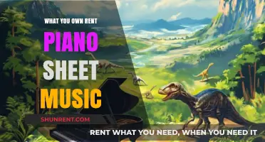Unlocking Melodies: Your Guide to Renting and Owning Piano Sheet Music