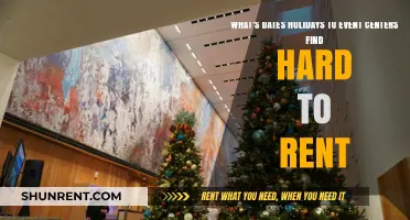 Challenges Event Centers Face Renting Out Dates for Holidays