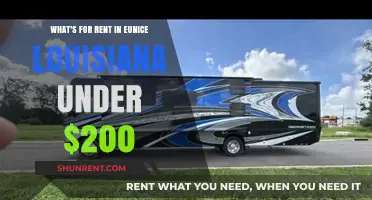 Affordable Rentals in Eunice, Louisiana: Under $200 Options Available