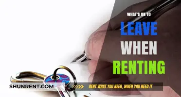 Navigating Your Lease: A Guide to What You Can Leave Behind When Renting