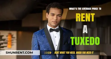 Average Tuxedo Rental Costs: What to Expect for Your Budget