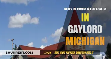 Find Rent-A-Center Gaylord Michigan Contact Number Easily