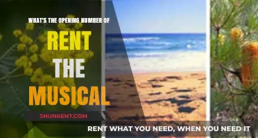 Rent the Musical's Iconic Opening Number: 'Seasons of Love