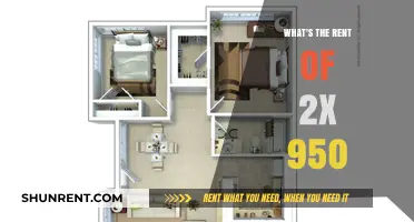 Exploring Rental Options: What's the Cost of 2x 950 Sq Ft Spaces?
