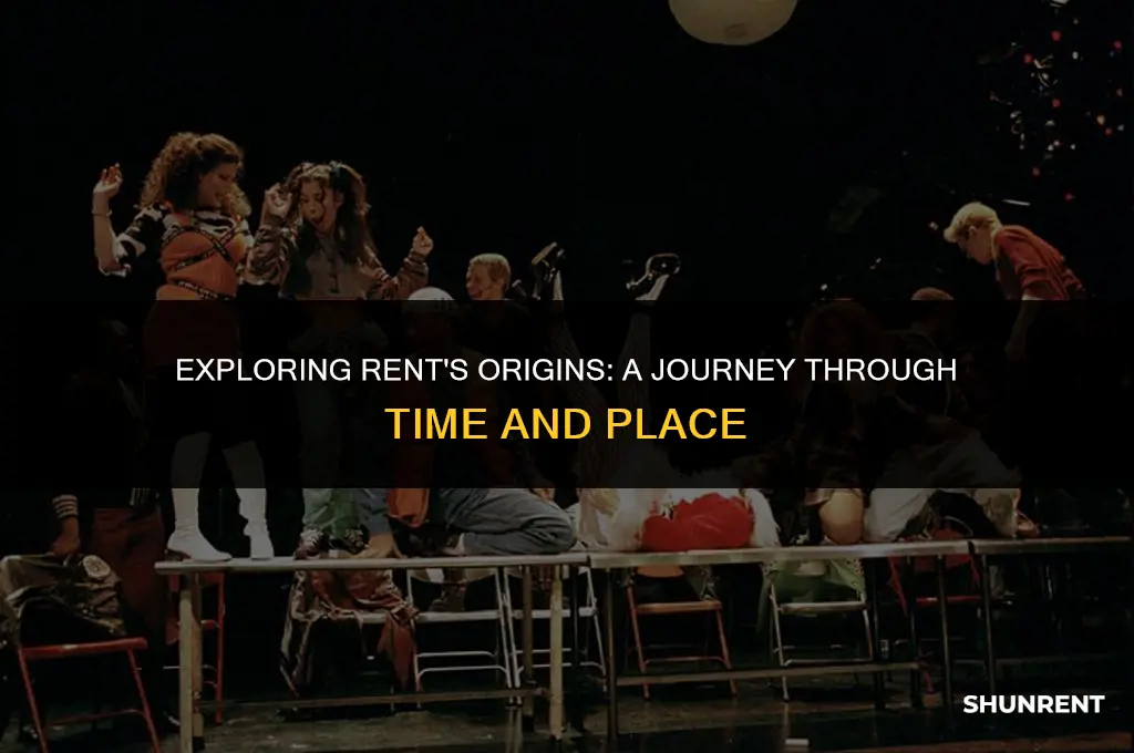 when and where did rent first opened
