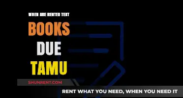 TAMU Rented Textbook Return Deadline: What You Need to Know