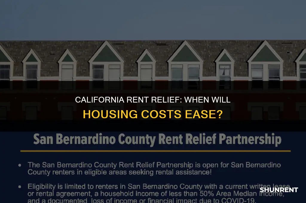 when are rents going down in california