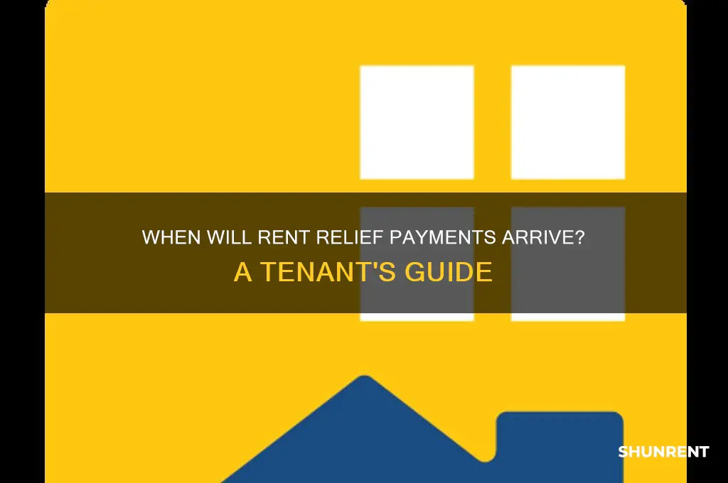 when are we geting paid by rent relief