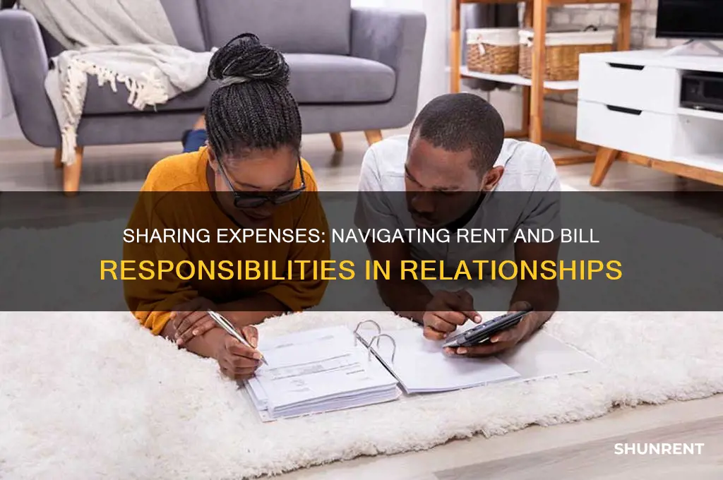 when are you responsible for rent and bills in relationship