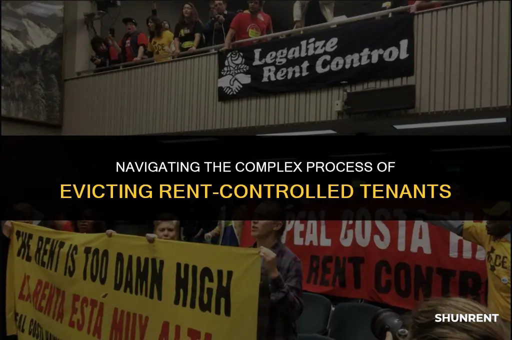 when ca i kick out rent controlledtenants