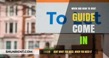 When Did the How to Rent Guide Come In?