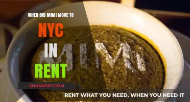 Mimi's NYC Journey: Uncovering Her Arrival in Rent's Timeline