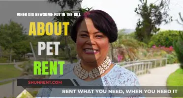 Newsome's Pet Rent Bill: When Was It Introduced?
