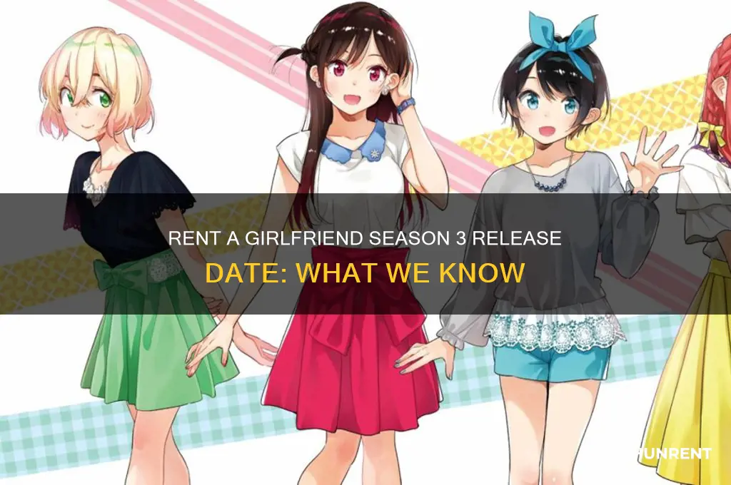 when did rent a girlfriend season 3 come out