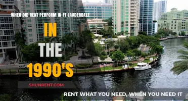 Rent's 1990s Ft. Lauderdale Performance: A Nostalgic Look Back