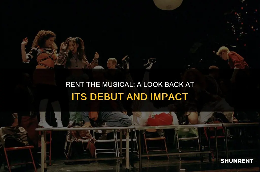 when did rent the musical come out