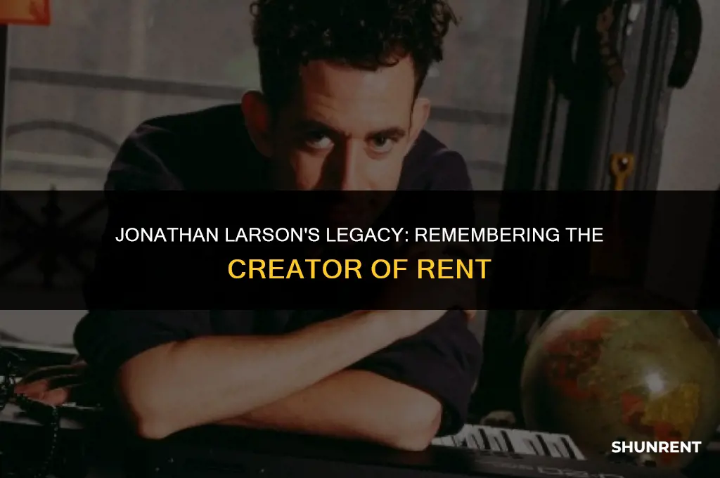 when did the creator of rent die