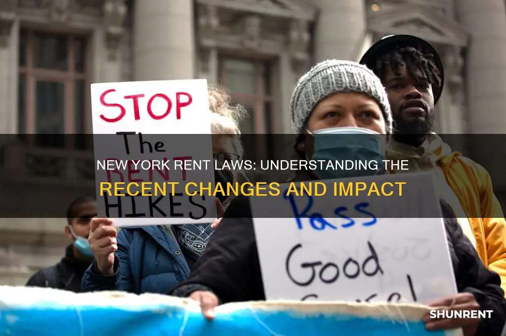 when did the new ny rent laws change