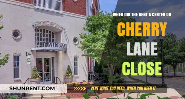 Cherry Lane Rent-A-Center Closure: When Did It Shut Down?