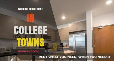 College Town Rental Trends: When Students Typically Lease Housing