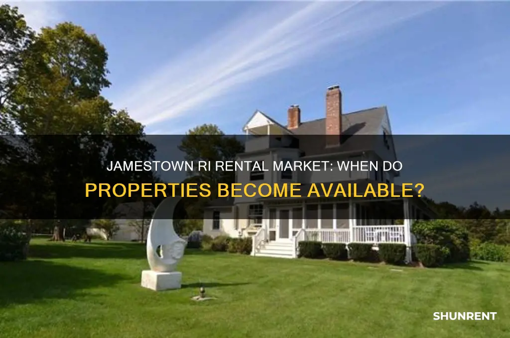 when do places go up for rent jamestown ri