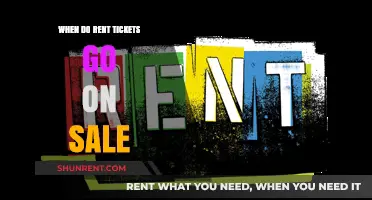 Secure Your Spot: Rent Ticket Sale Dates Announced!