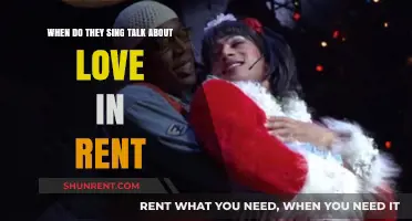 When Does 'I'll Cover You' Talk About Love in Rent?
