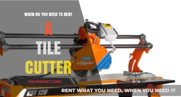 When to Rent a Tile Cutter for Your DIY Project