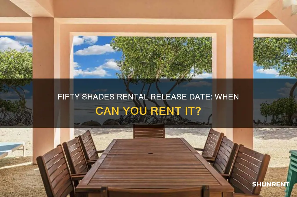 when does 50 shades come out to rent