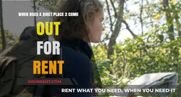 When Can You Rent A Quiet Place 2: Release Date
