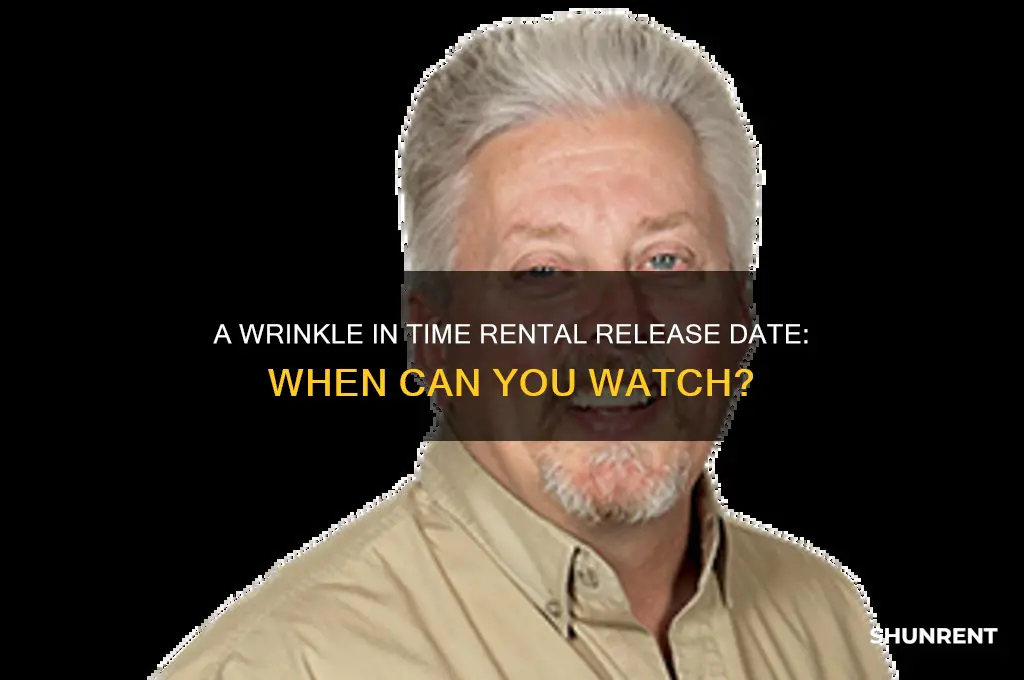when does a wrinkle in time come out to rent